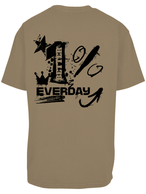 1% better everyday Heavy Oversize Shirt