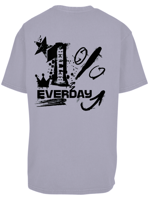 1% better everyday Heavy Oversize Shirt