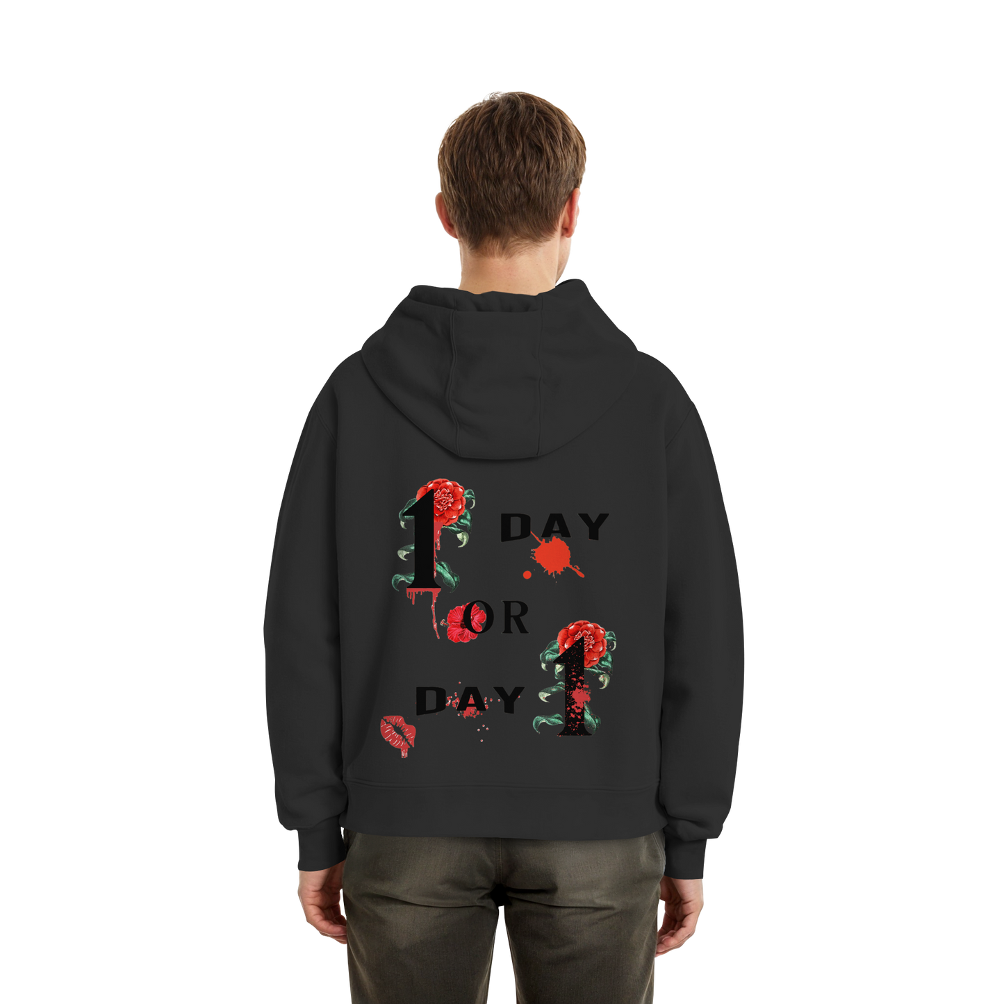 1 Day or Day 1 - Oversize Hoodie