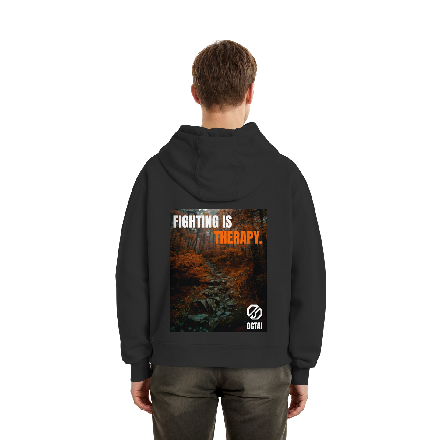 Fighting is Therapy - Oversize Hoodie