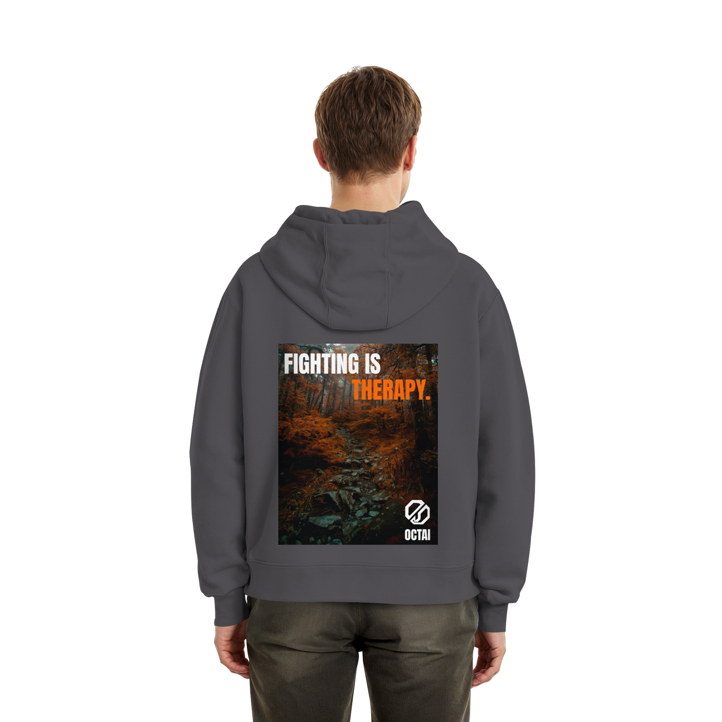 Fighting is Therapy - Oversize Hoodie