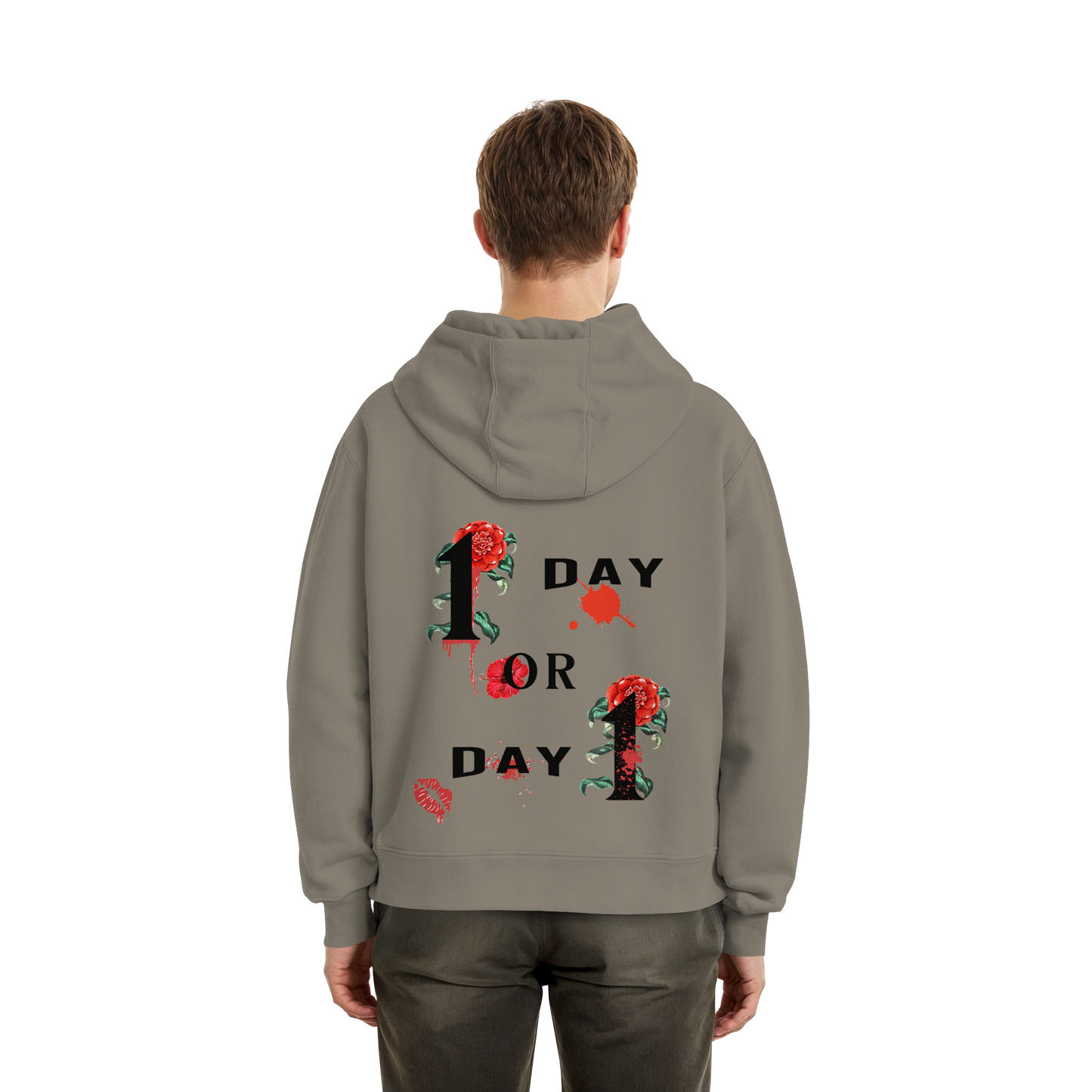 1 Day or Day 1 - Oversize Hoodie