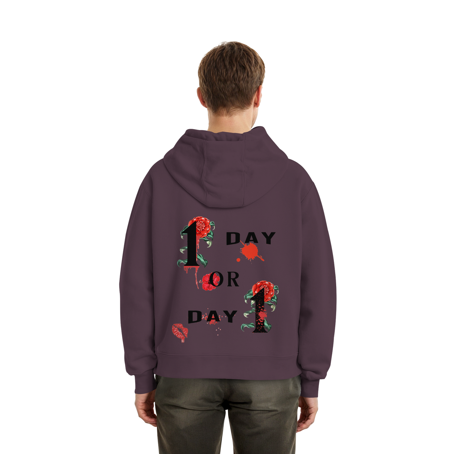 1 Day or Day 1 - Oversize Hoodie