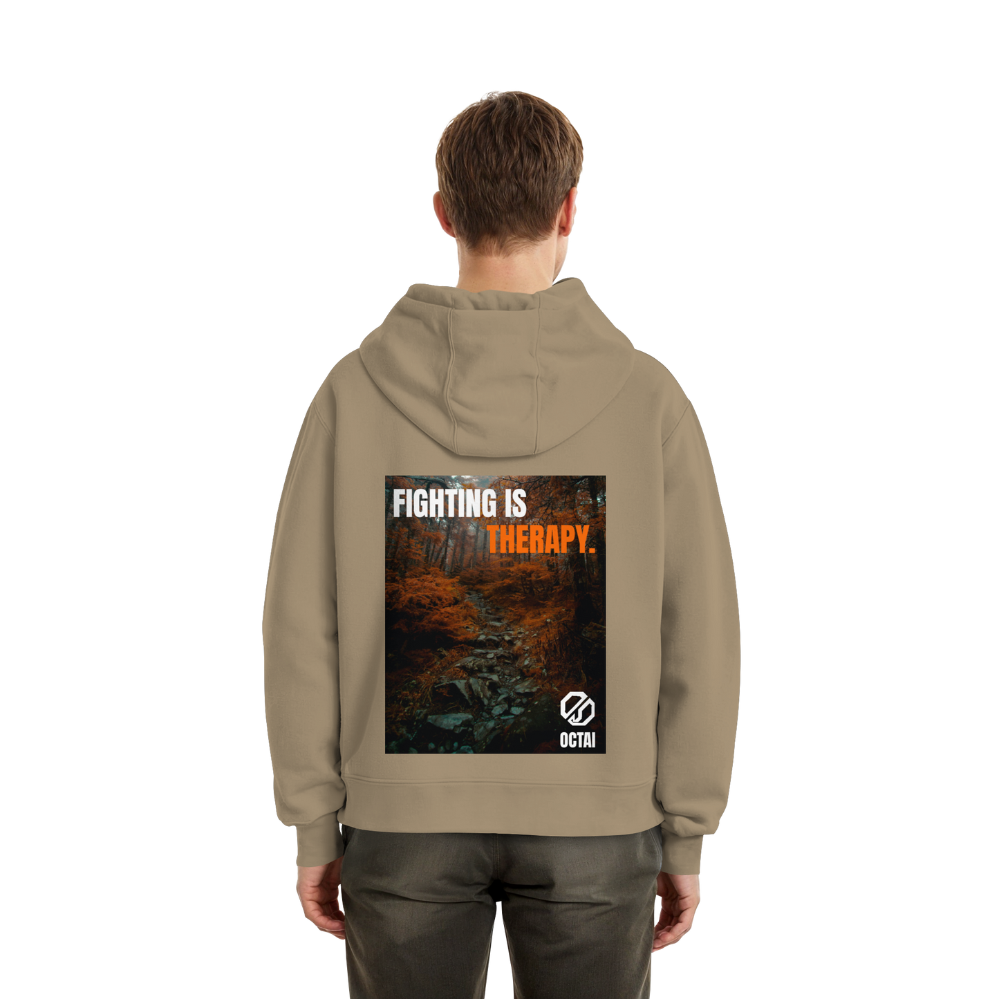 Fighting is Therapy - Oversize Hoodie