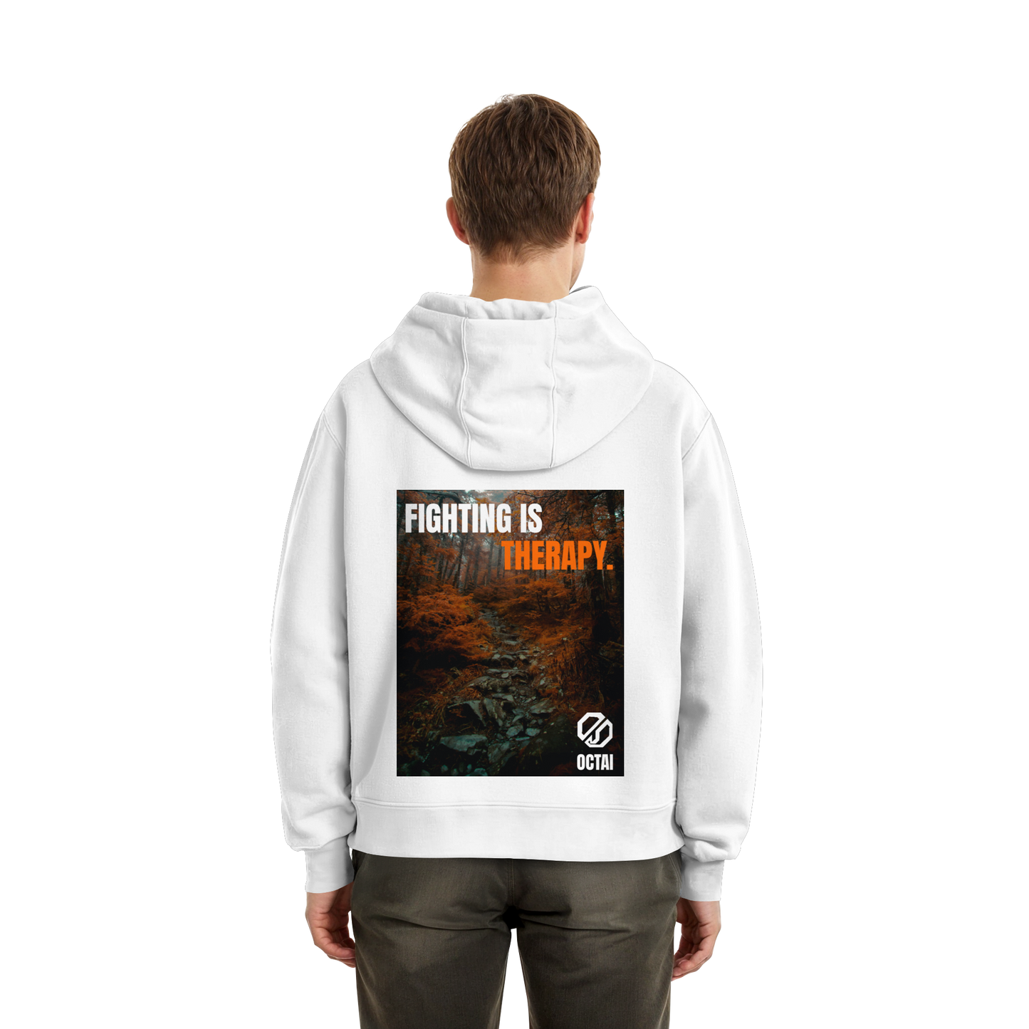 Fighting is Therapy - Oversize Hoodie