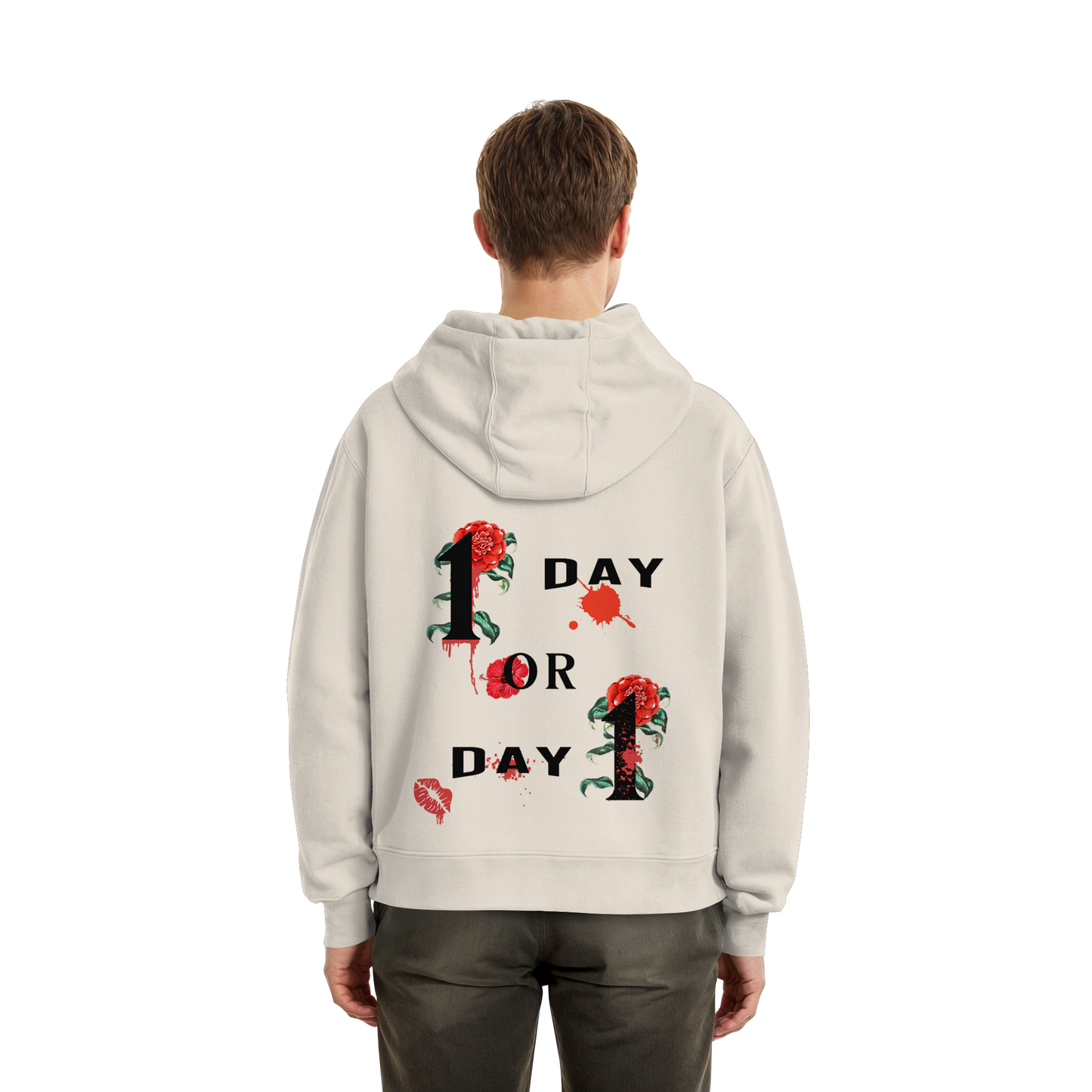 1 Day or Day 1 - Oversize Hoodie