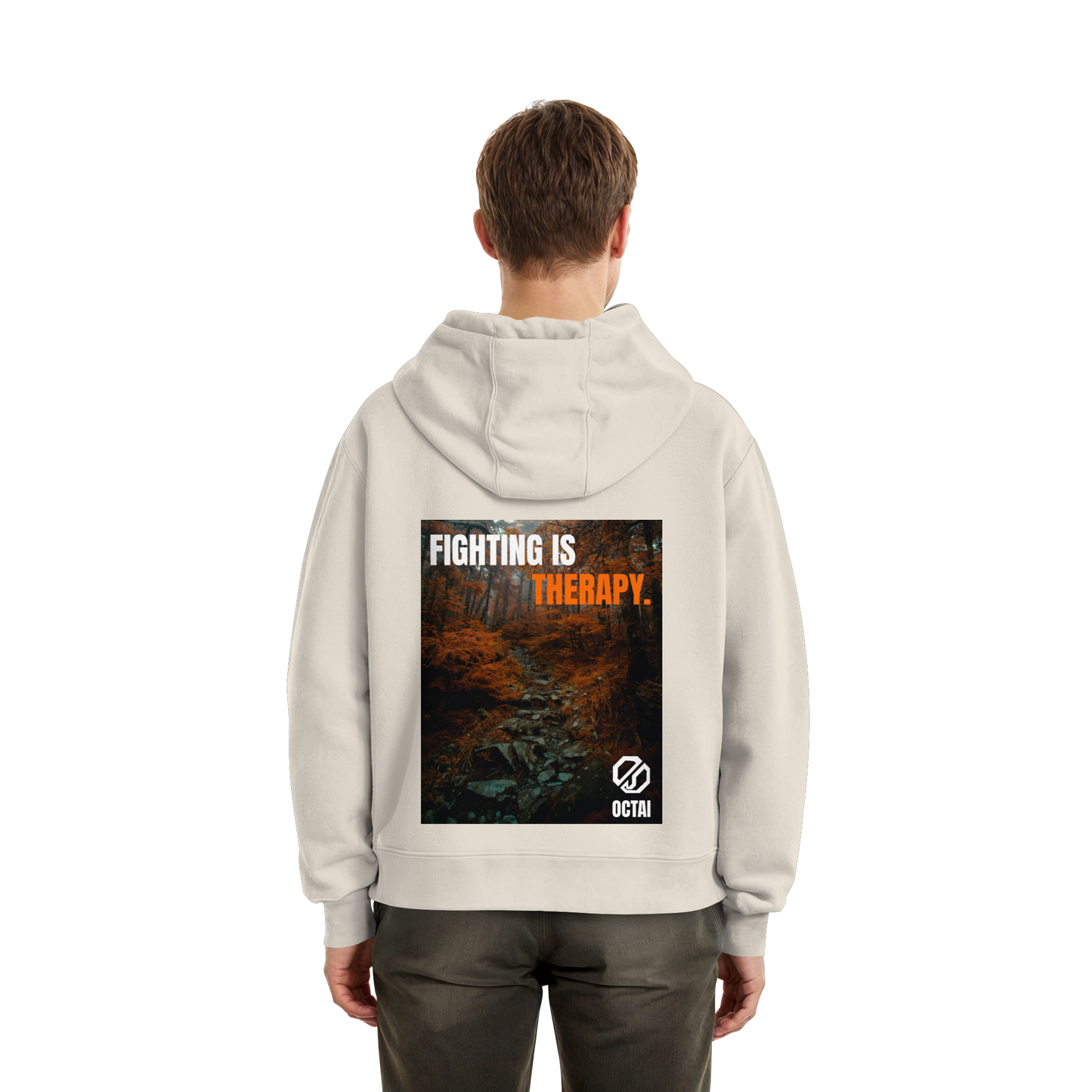 Fighting is Therapy - Oversize Hoodie