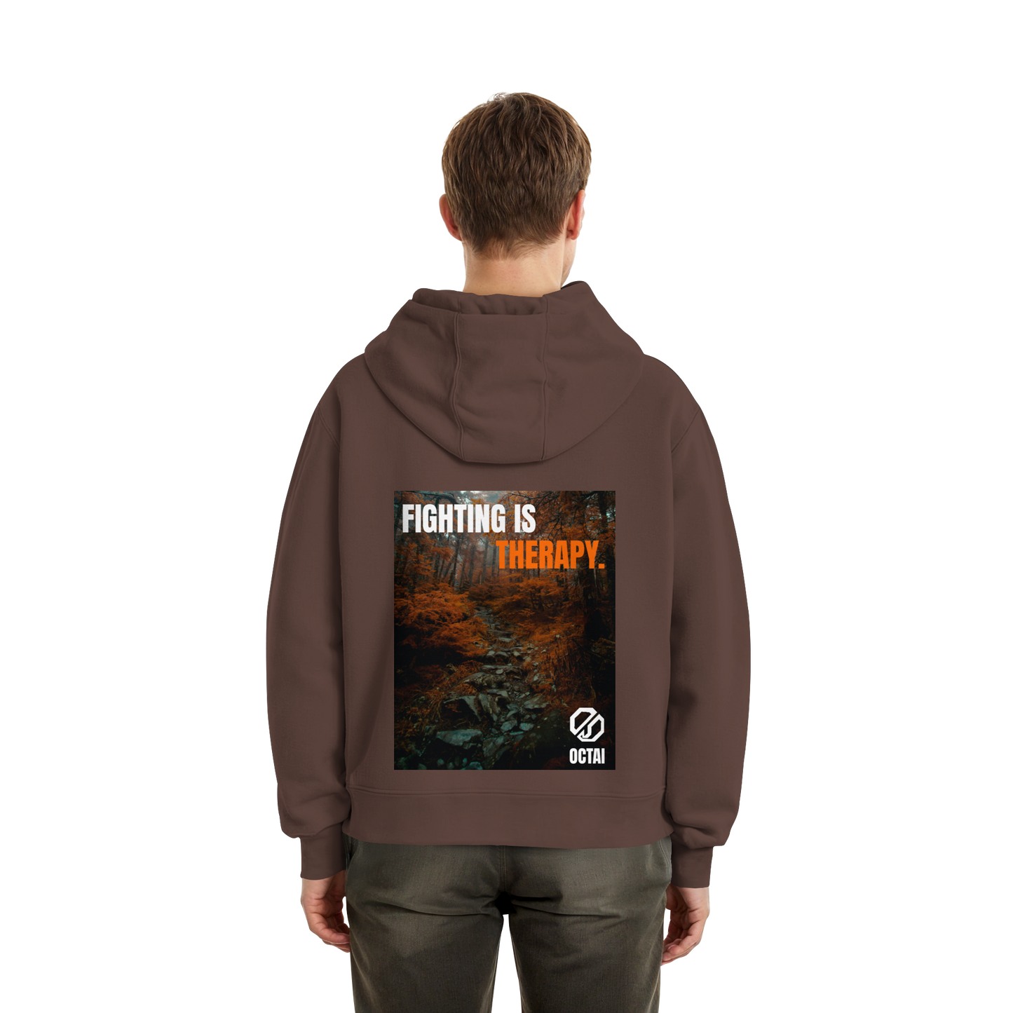 Fighting is Therapy - Zip - Hoodie