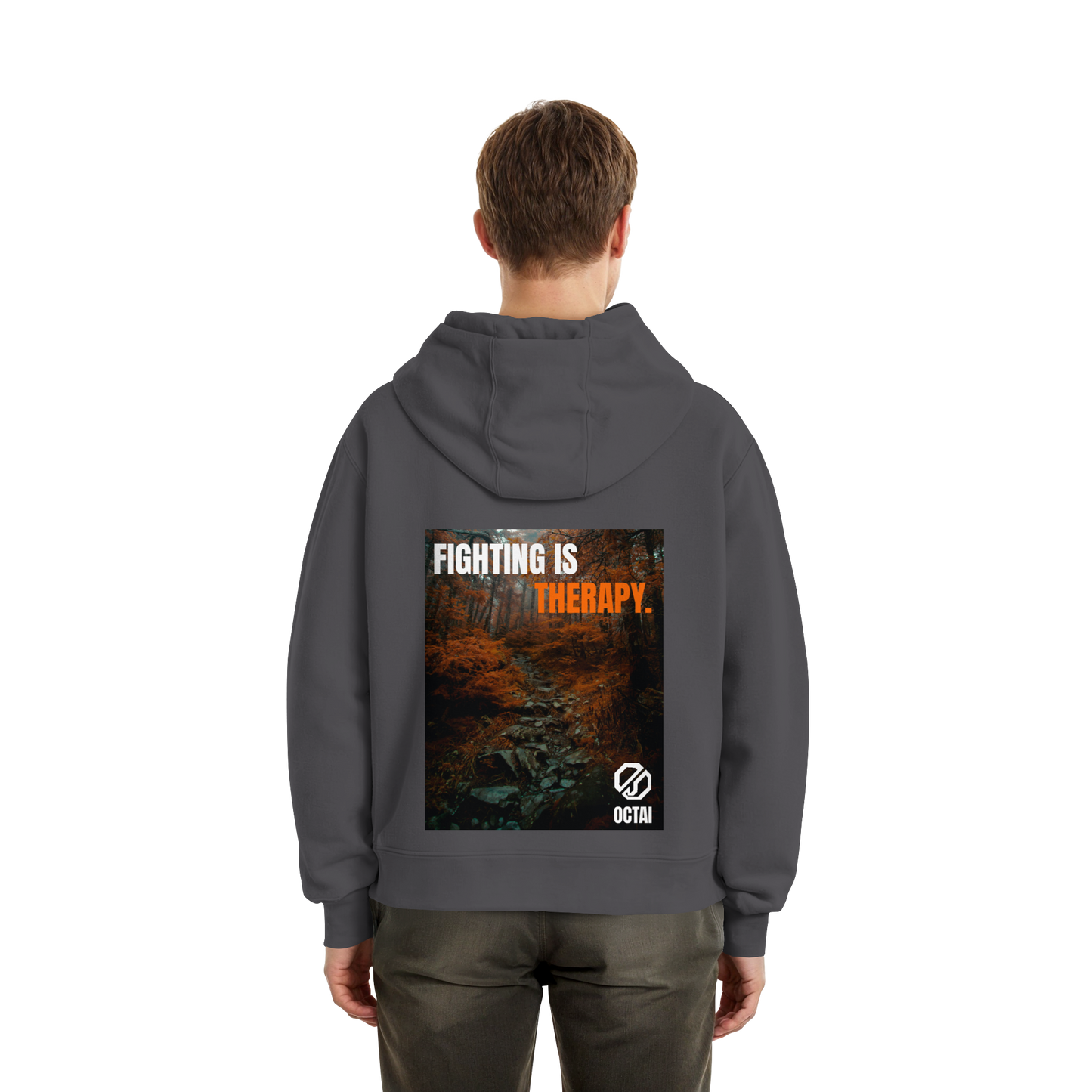Fighting is Therapy - Zip - Hoodie