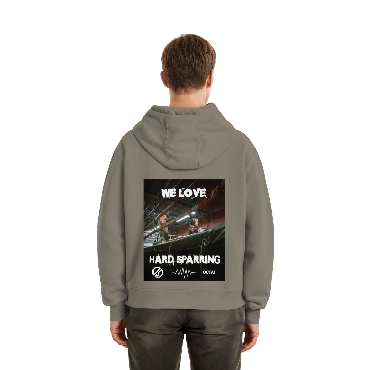 We love Hard Sparring - Zip-Hoodie