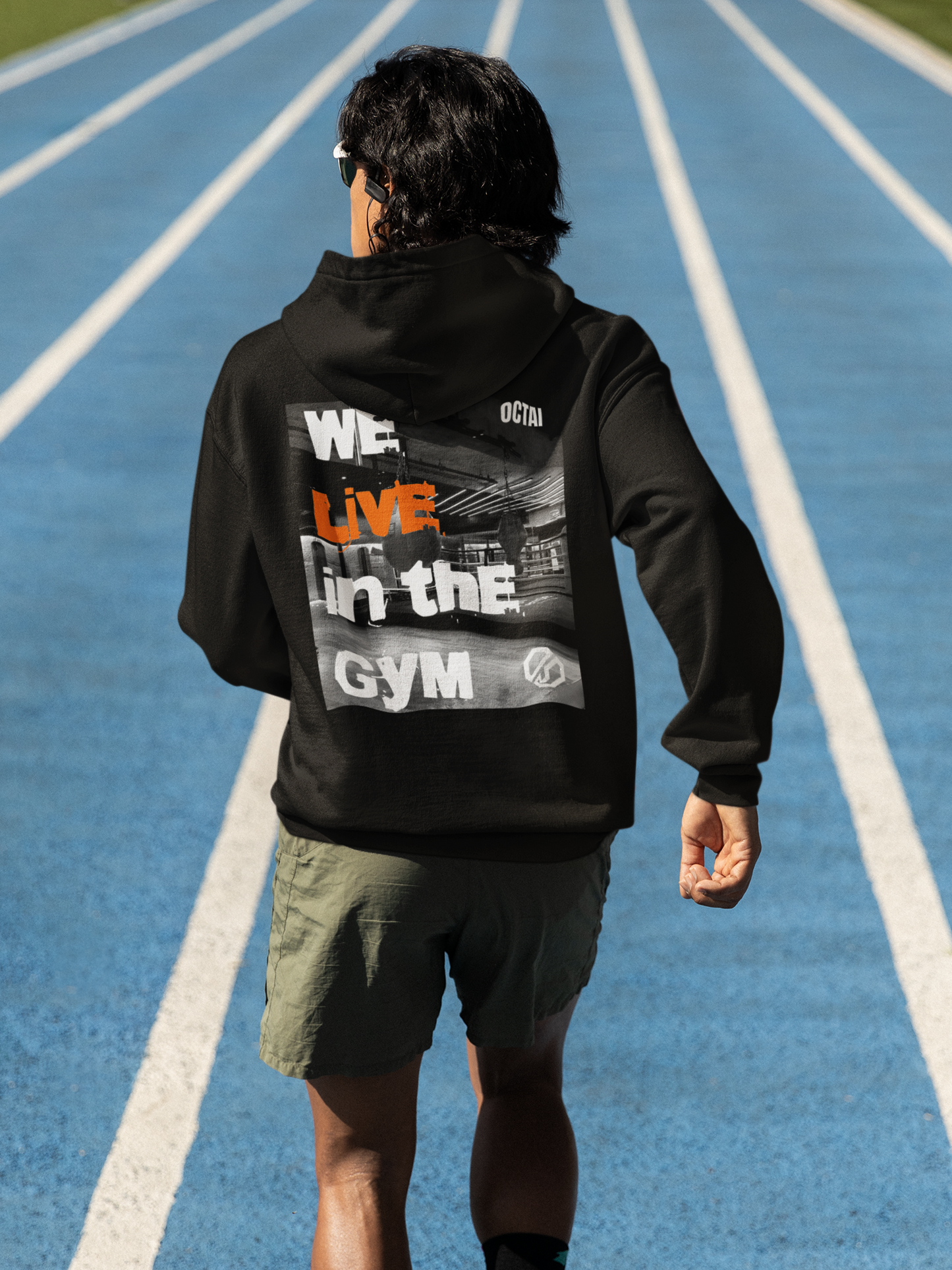 We live in the Gym | Oversize Hoodie
