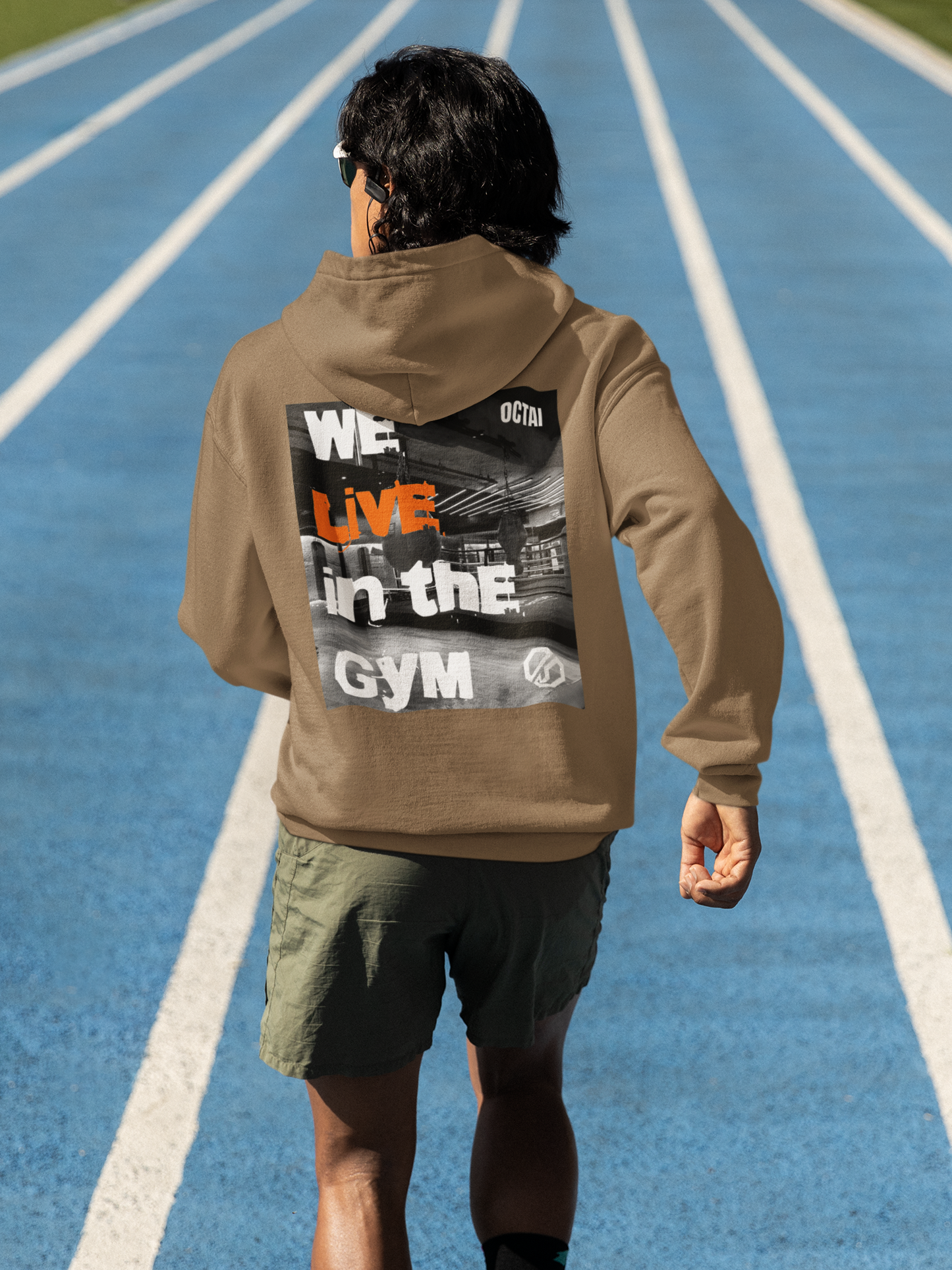 We live in the Gym | Oversize Hoodie