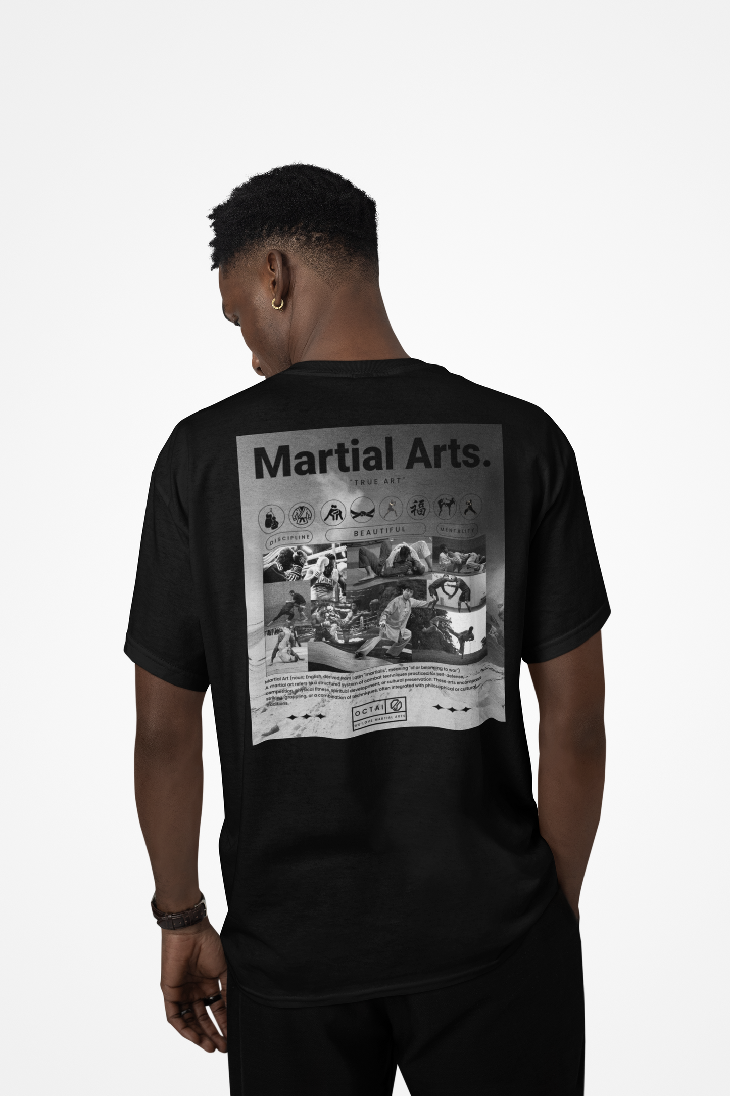 Martial Arts. | Heavy Oversize T-Shirt