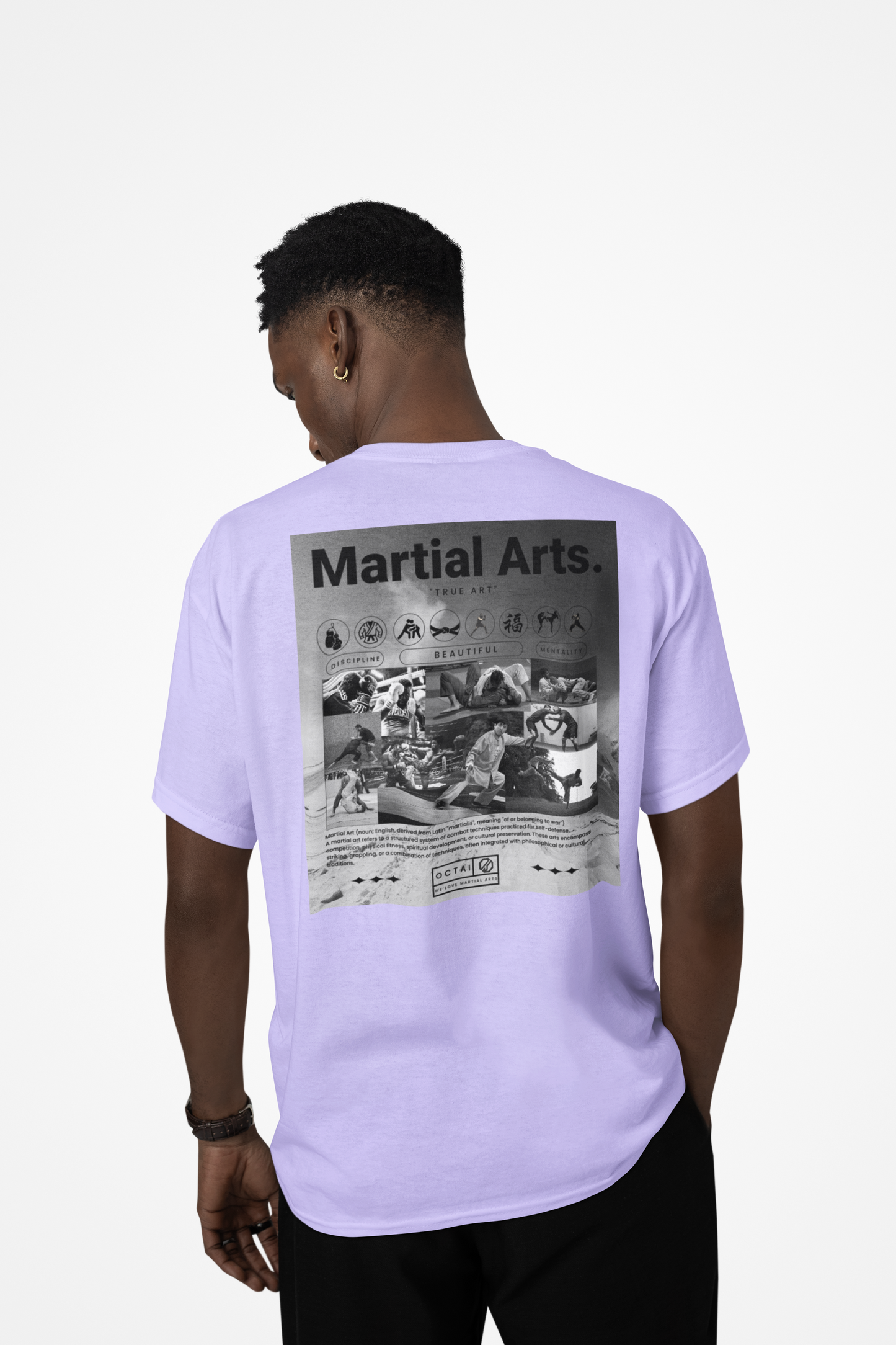 Martial Arts. | Heavy Oversize T-Shirt