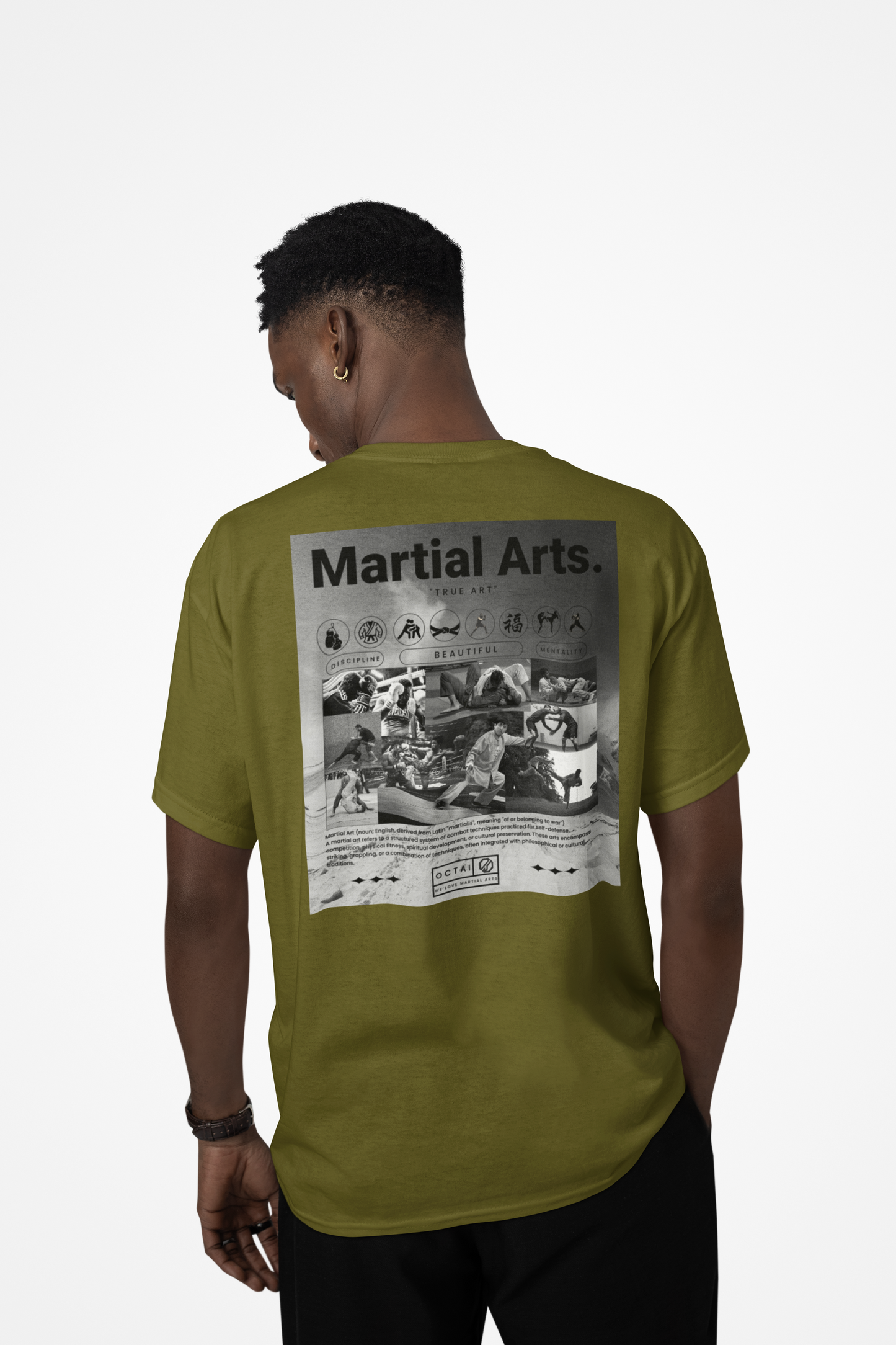 Martial Arts. | Heavy Oversize T-Shirt