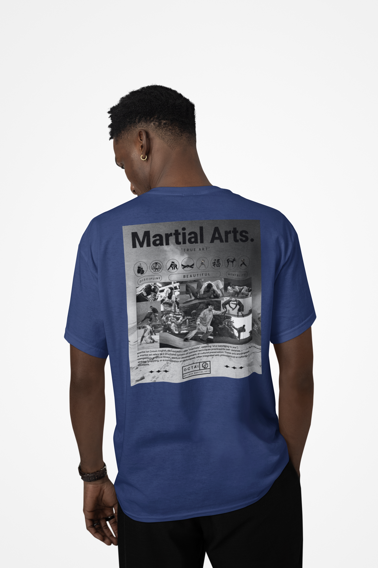 Martial Arts. | Heavy Oversize T-Shirt