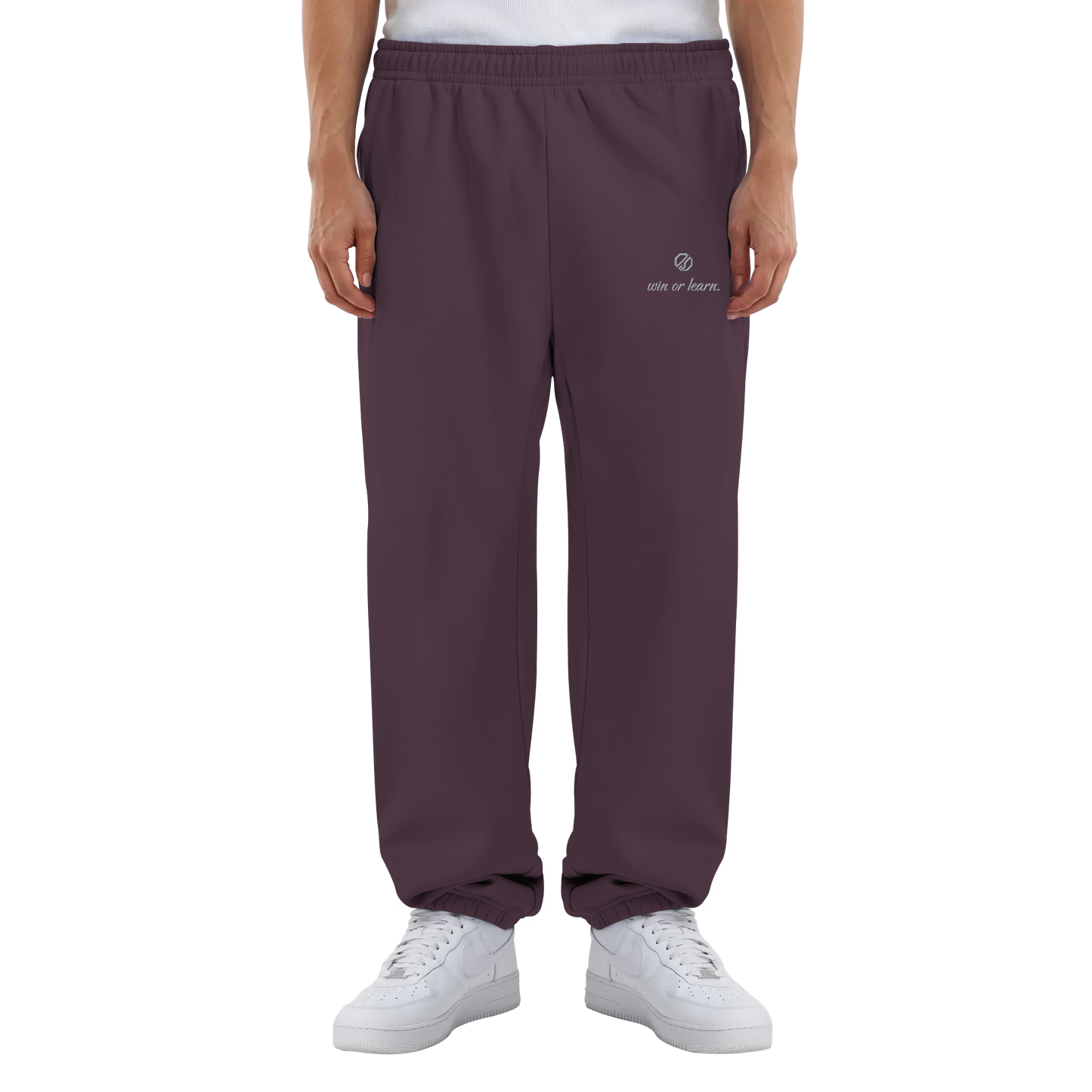 win or learn. - Baggy Jogger