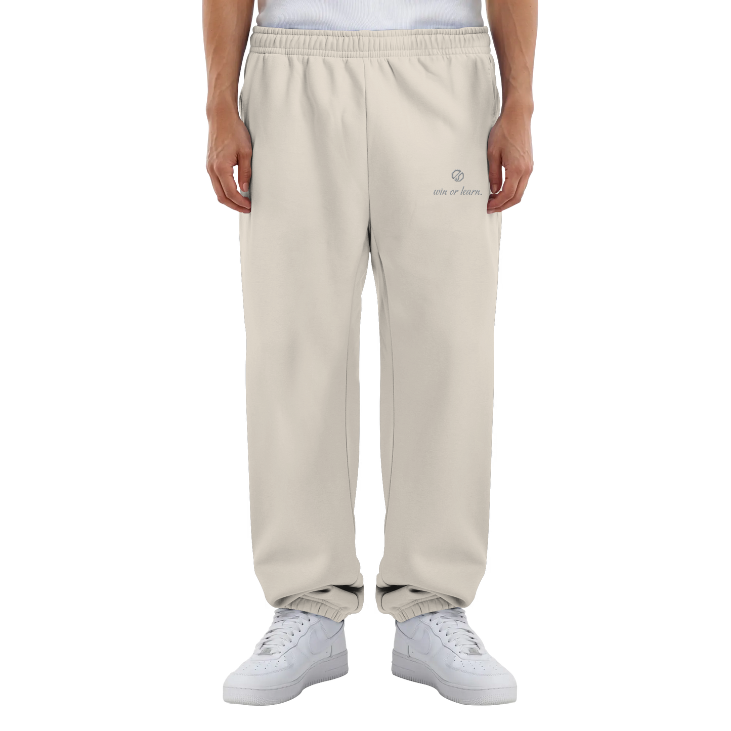 win or learn. - Baggy Jogger