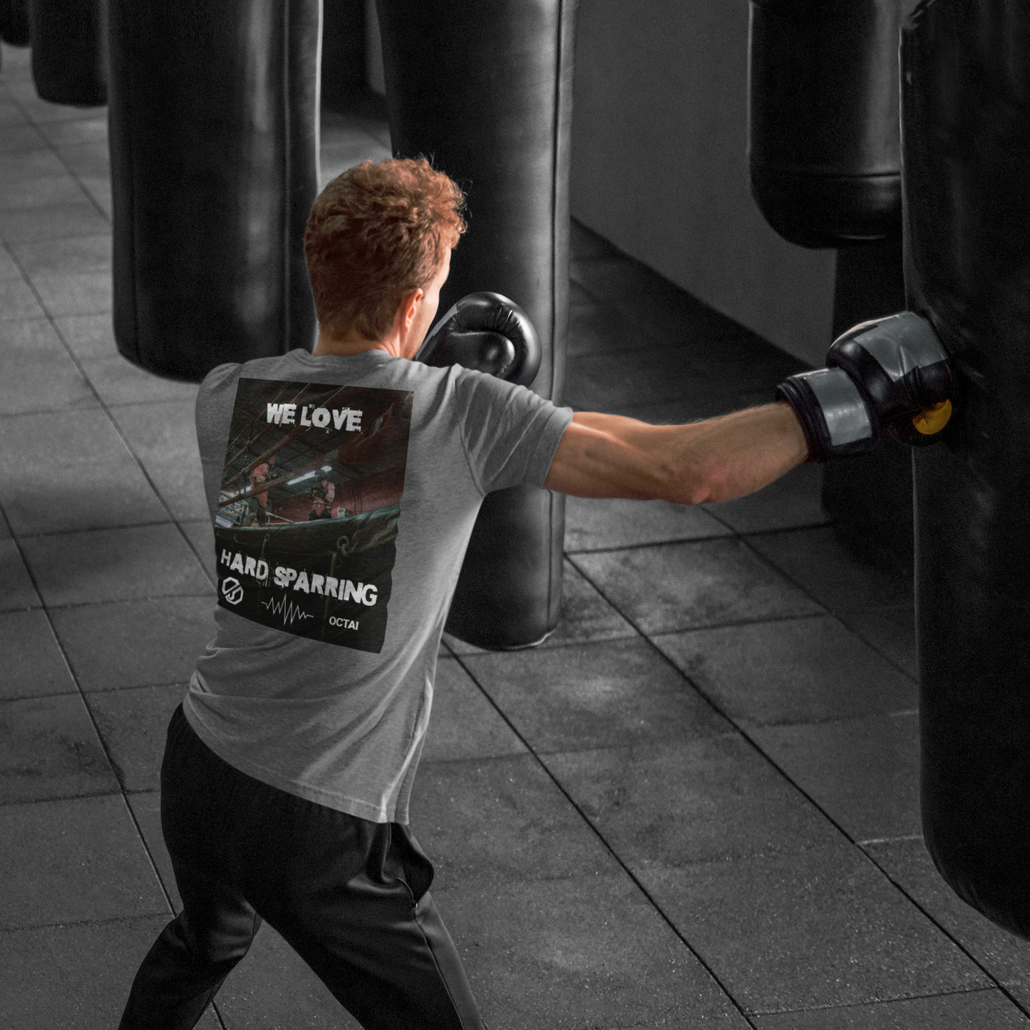 We love Hard Sparring | Heavy Oversize T-Shirt