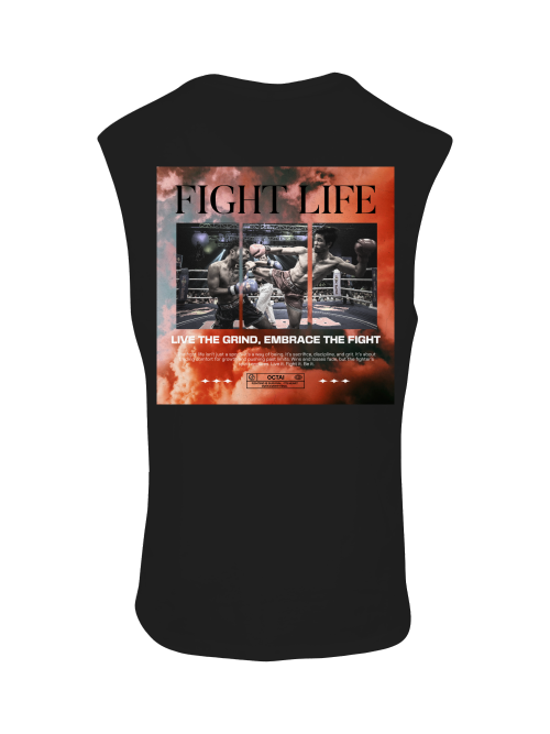 Fight Life Sleeveless Tanktop