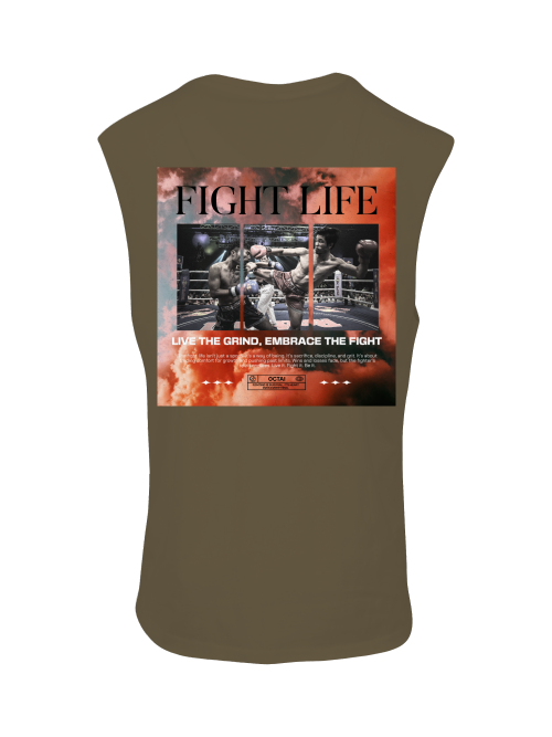 Fight Life Sleeveless Tanktop