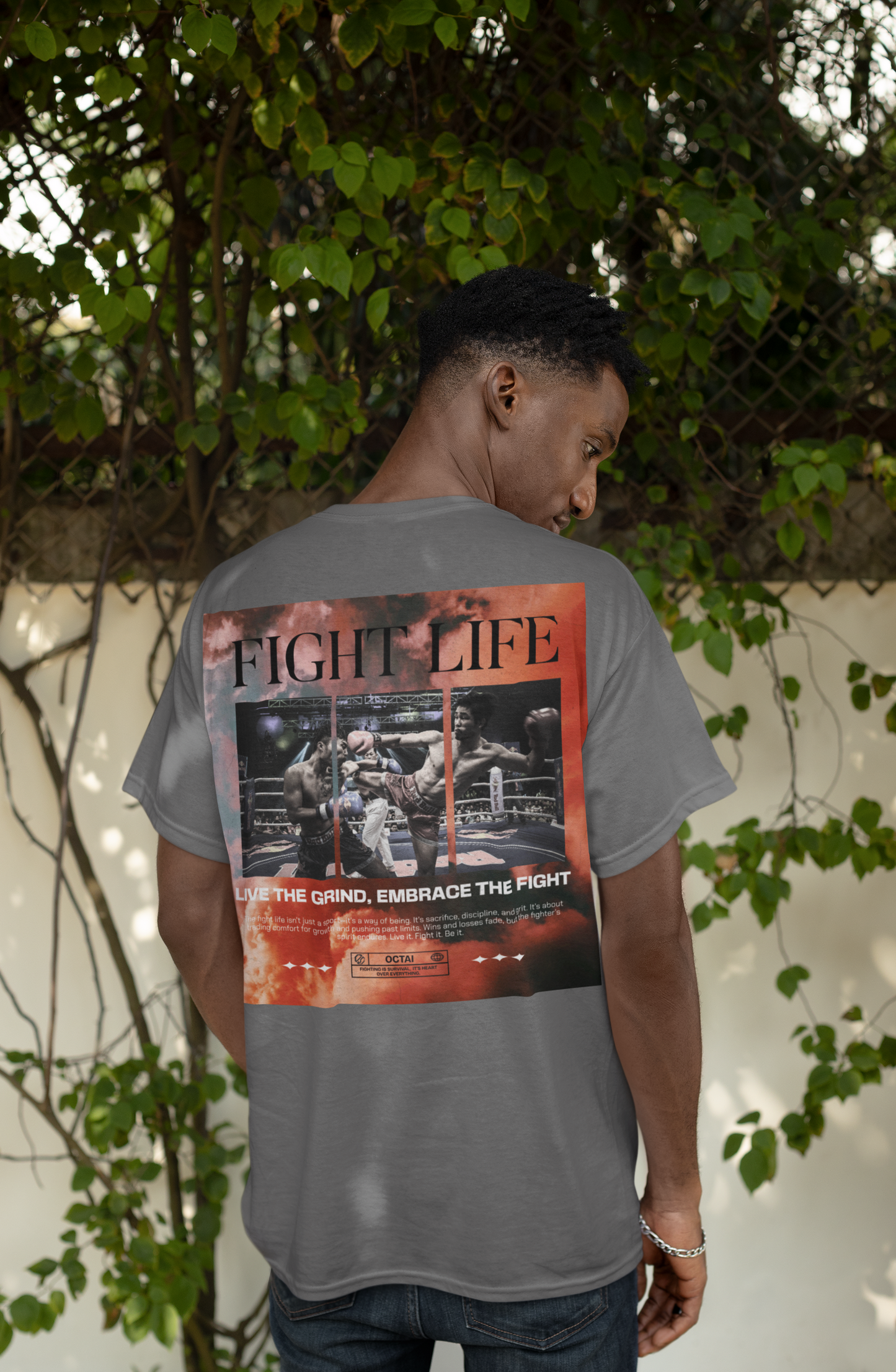 Fight Life | Heavy Oversize T-Shirt