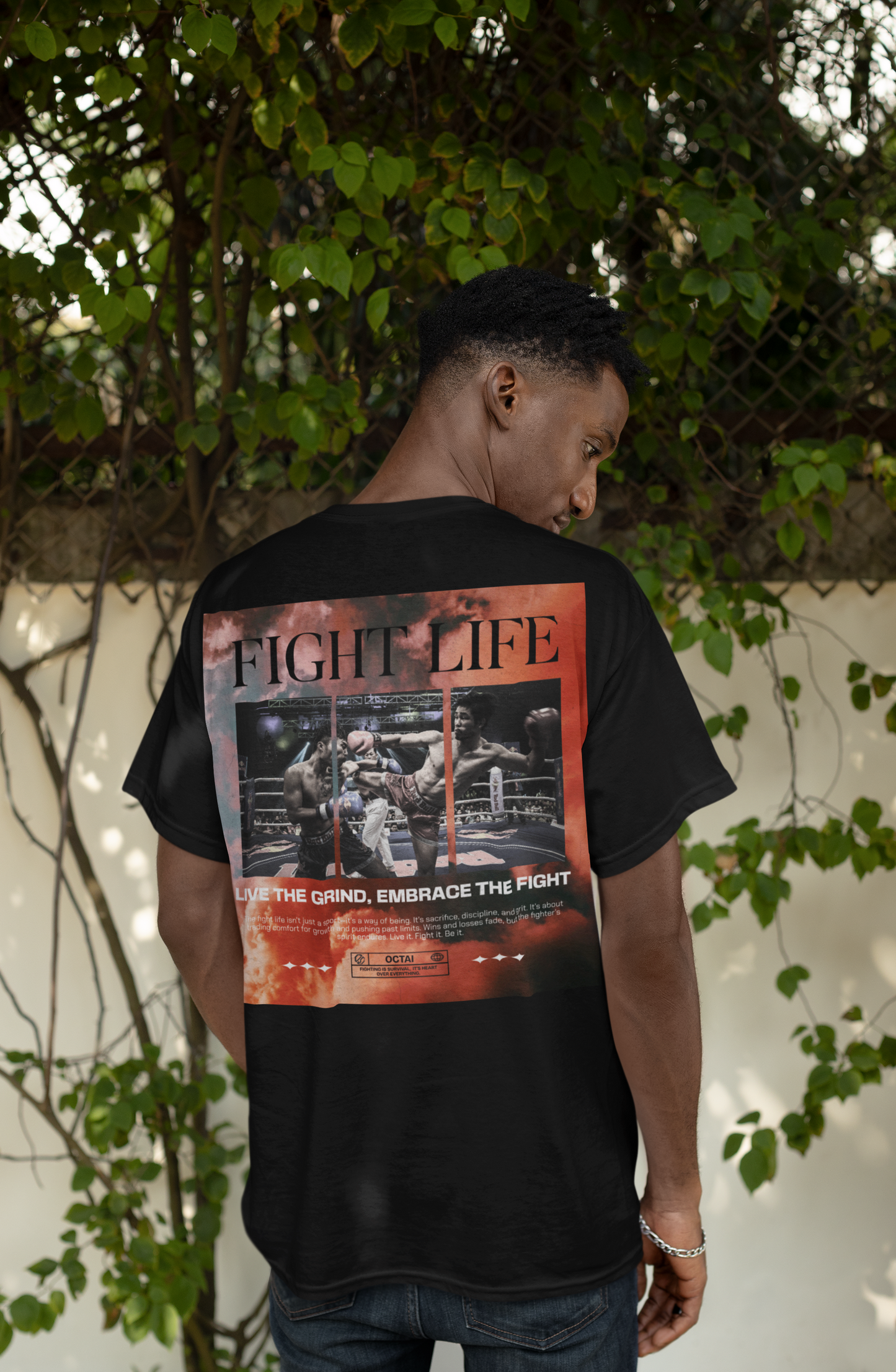 Fight Life | Heavy Oversize T-Shirt