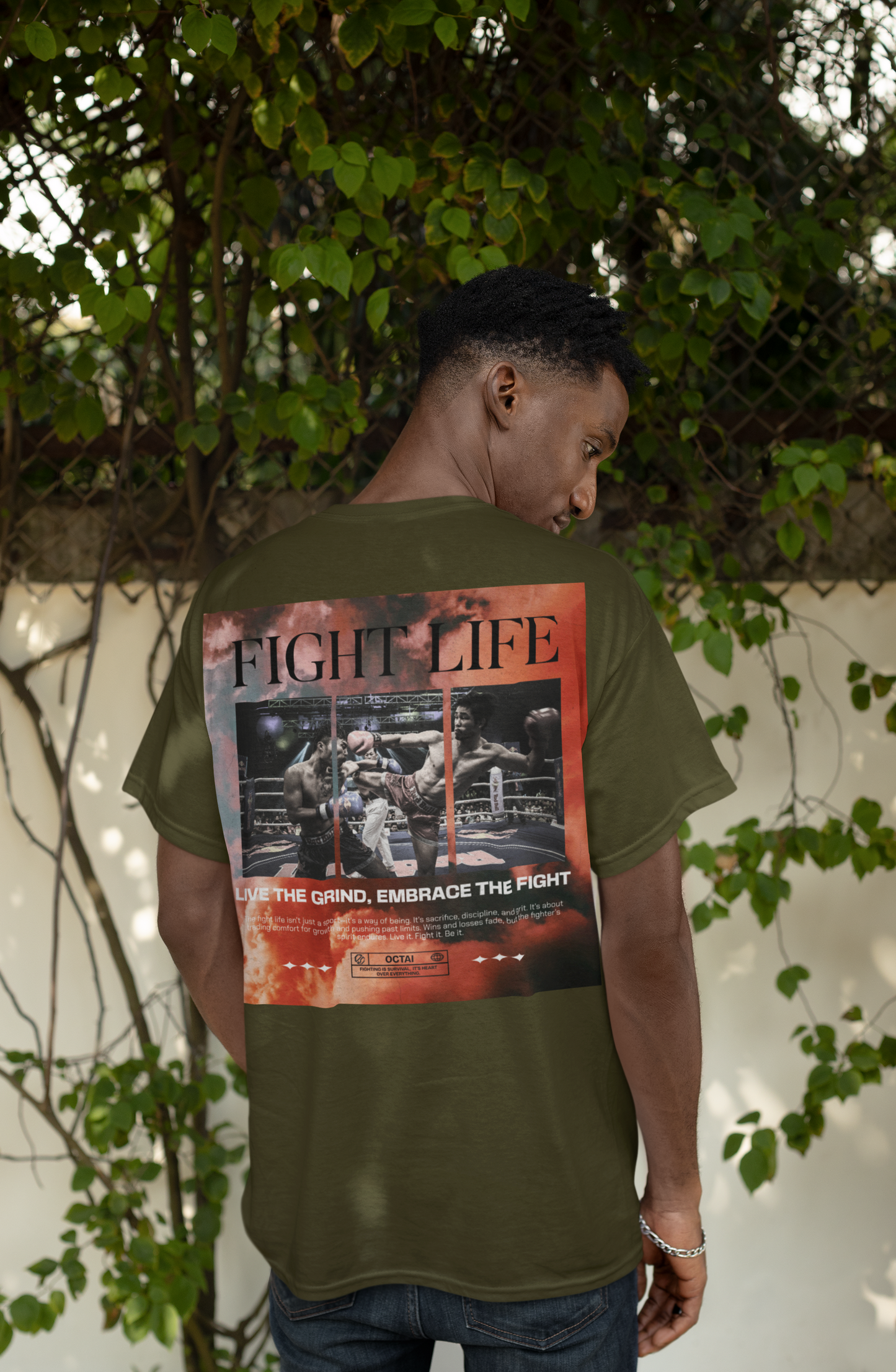 Fight Life | Heavy Oversize T-Shirt