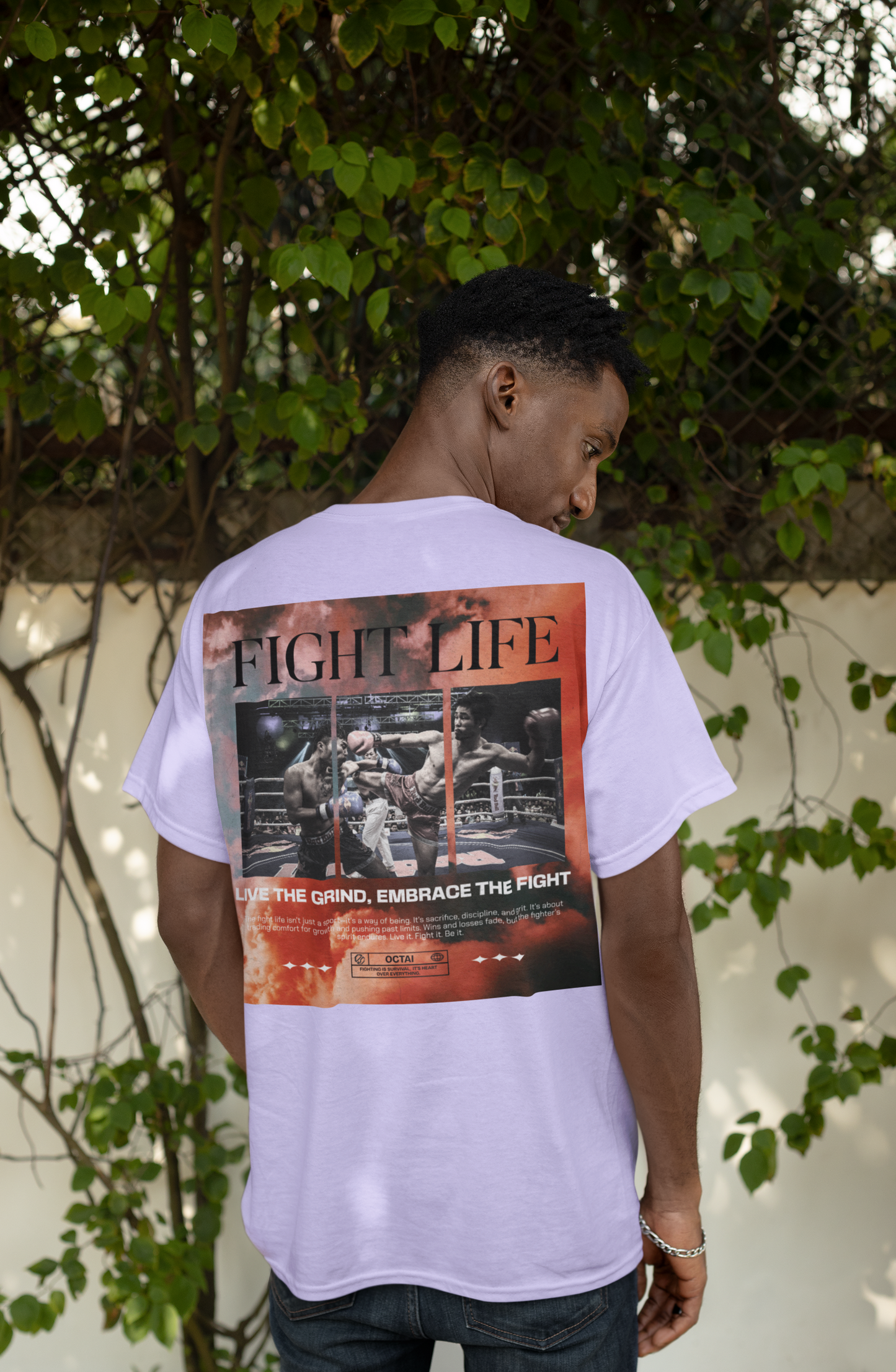 Fight Life | Heavy Oversize T-Shirt