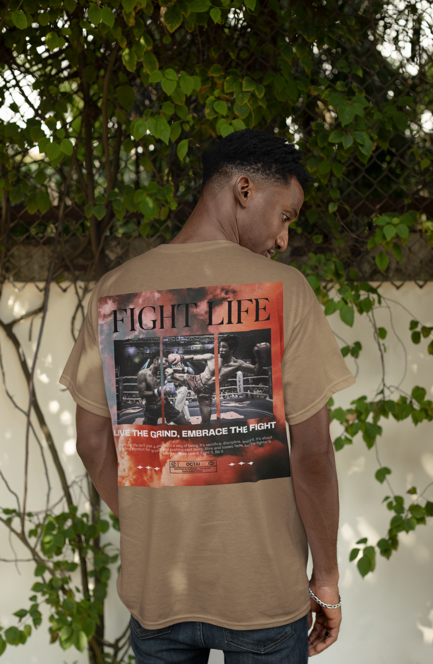 Fight Life | Heavy Oversize T-Shirt