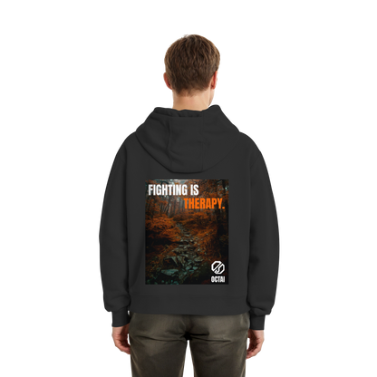 Fighting is Therapy - Oversize Hoodie