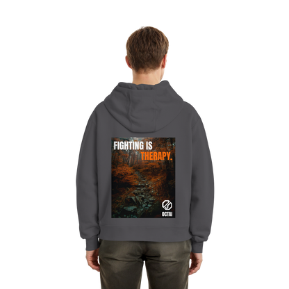 Fighting is Therapy - Oversize Hoodie