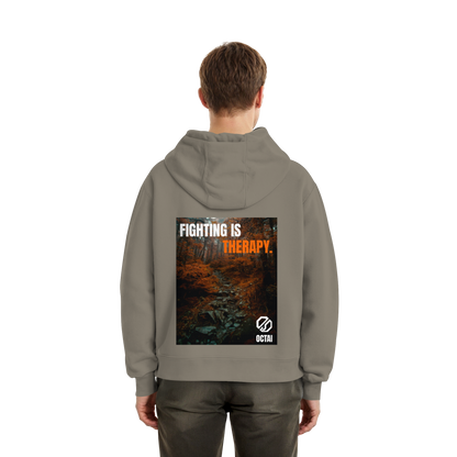 Fighting is Therapy - Oversize Hoodie