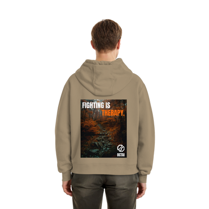 Fighting is Therapy - Oversize Hoodie