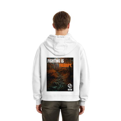 Fighting is Therapy - Oversize Hoodie