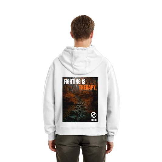 Fighting is Therapy - Oversize Hoodie
