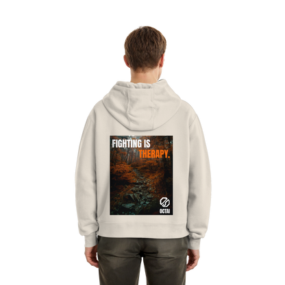 Fighting is Therapy - Oversize Hoodie