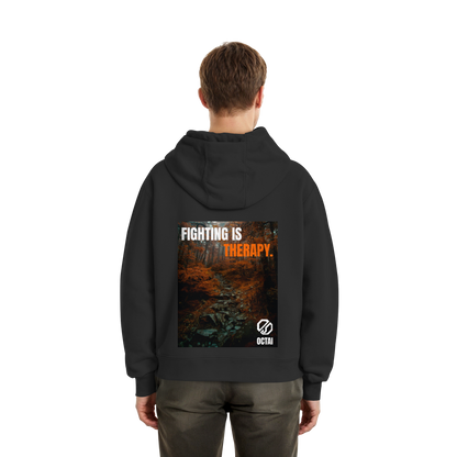 Fighting is Therapy - Zip - Hoodie
