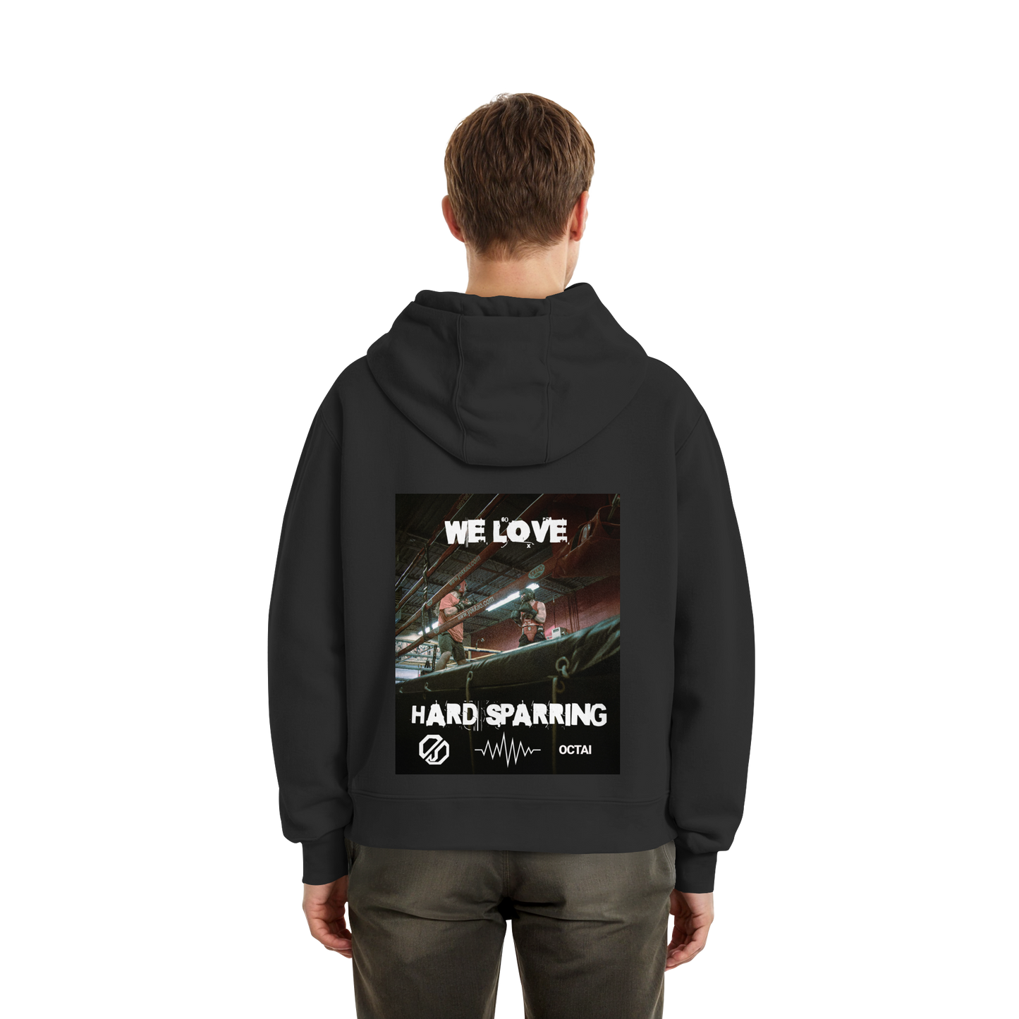 We love Hard Sparring - Zip-Hoodie