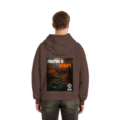 Fighting is Therapy - Zip - Hoodie