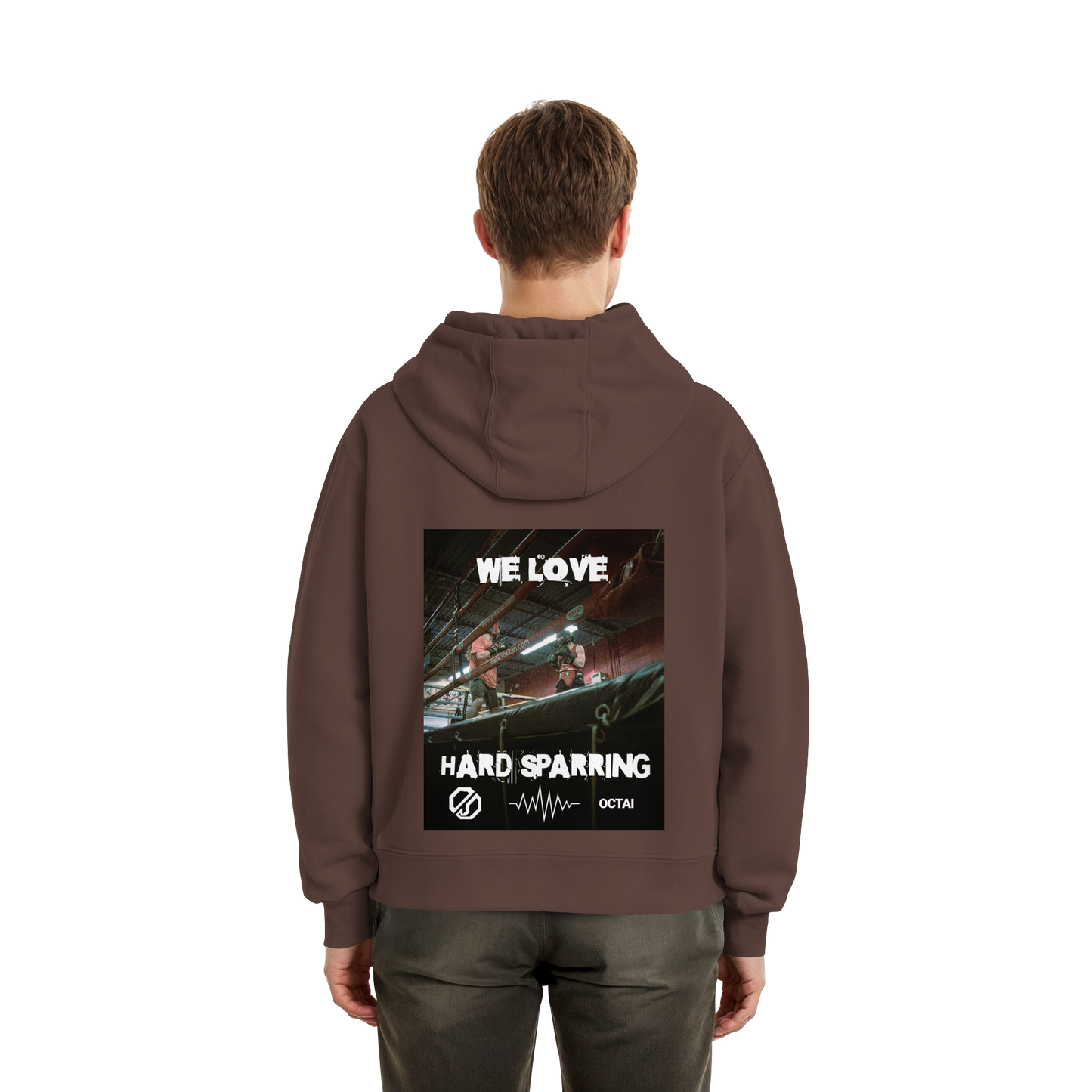 We love Hard Sparring - Zip-Hoodie