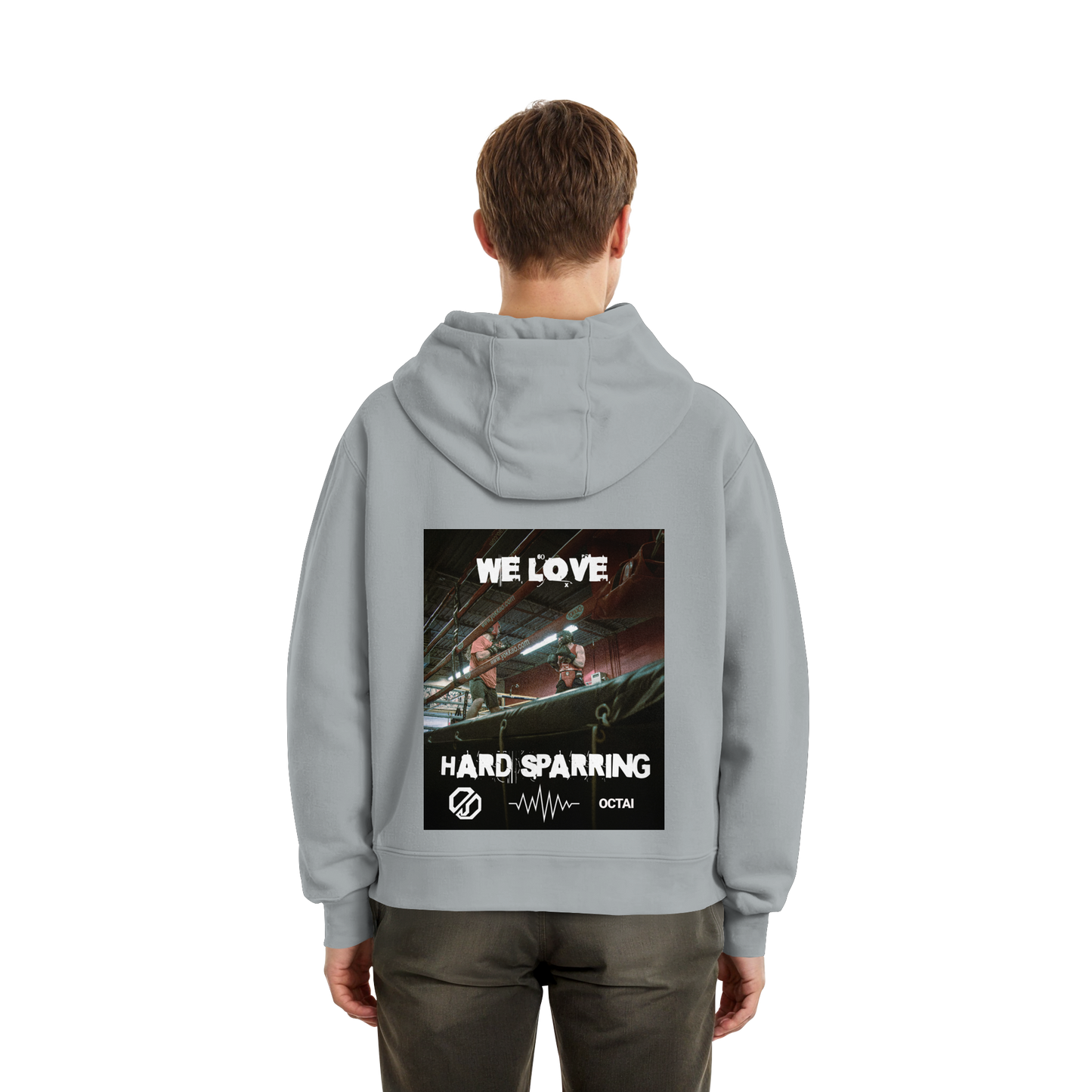 We love Hard Sparring - Zip-Hoodie