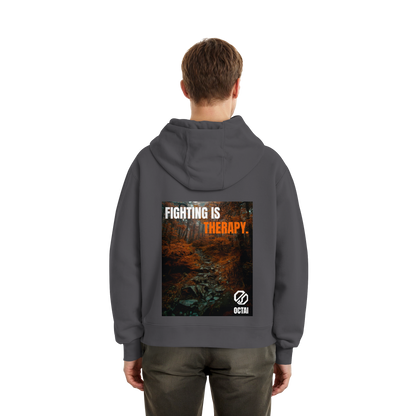 Fighting is Therapy - Zip - Hoodie