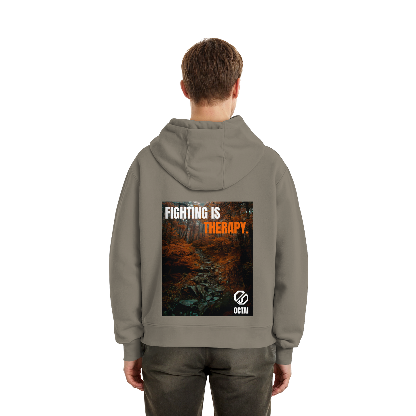 Fighting is Therapy - Zip - Hoodie
