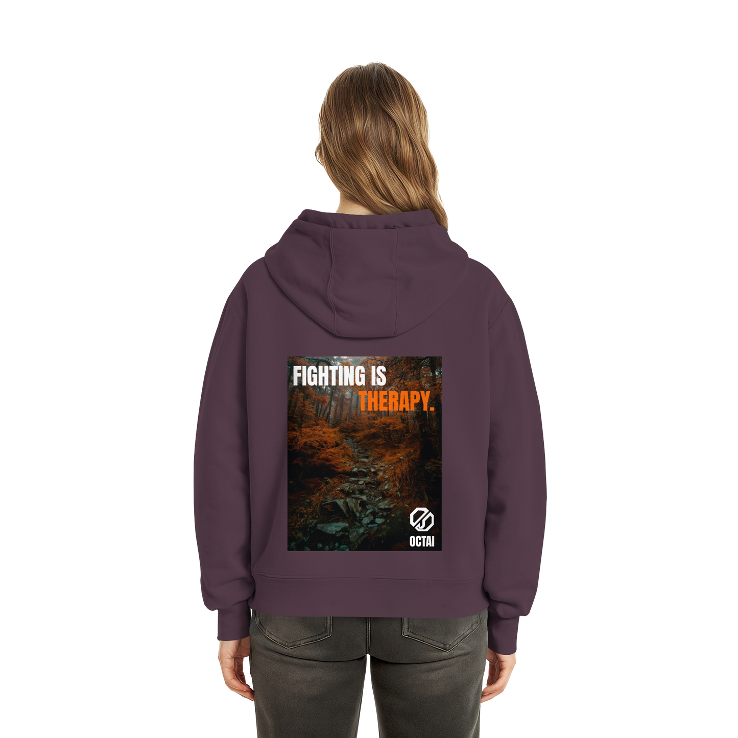 Fighting is Therapy - Zip - Hoodie
