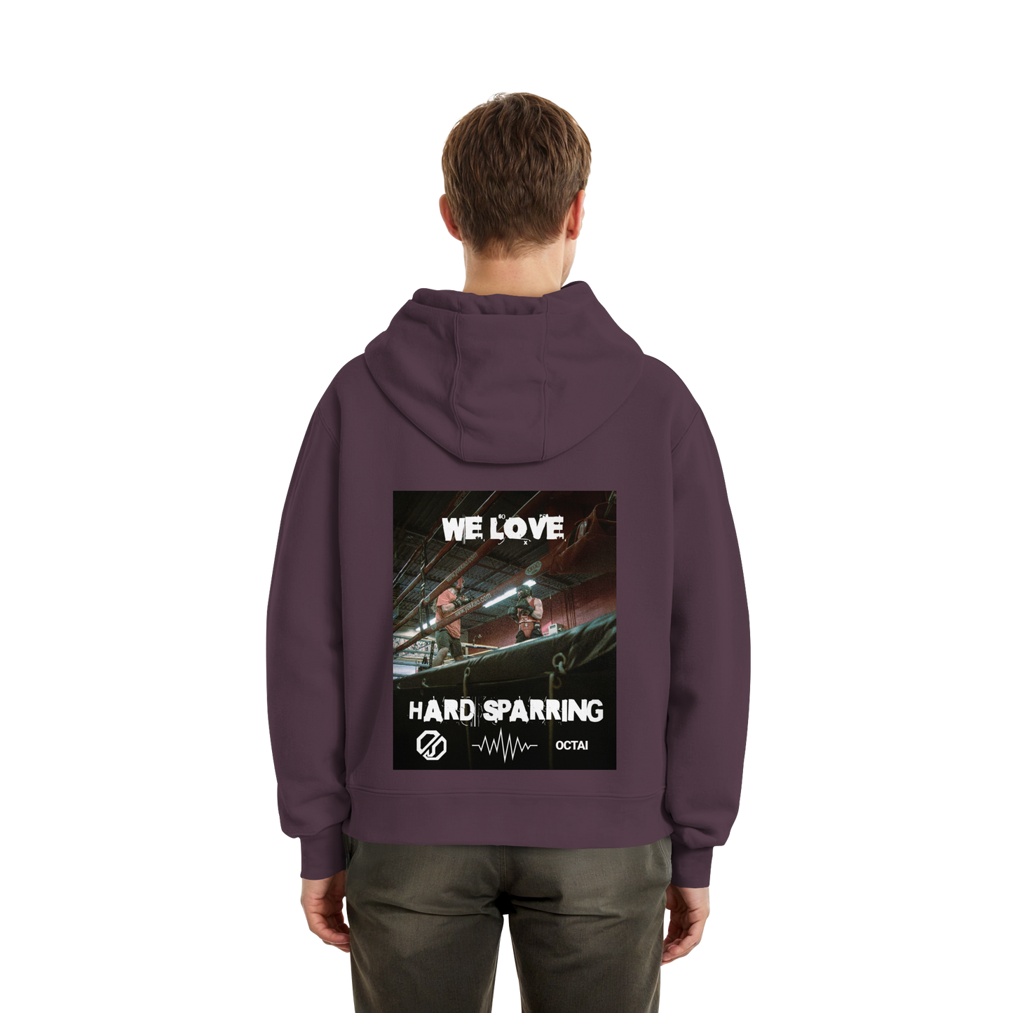 We love Hard Sparring - Zip-Hoodie