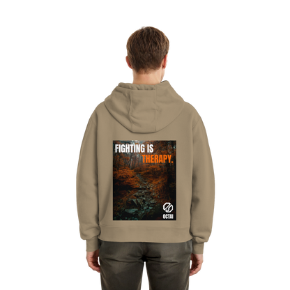 Fighting is Therapy - Zip - Hoodie