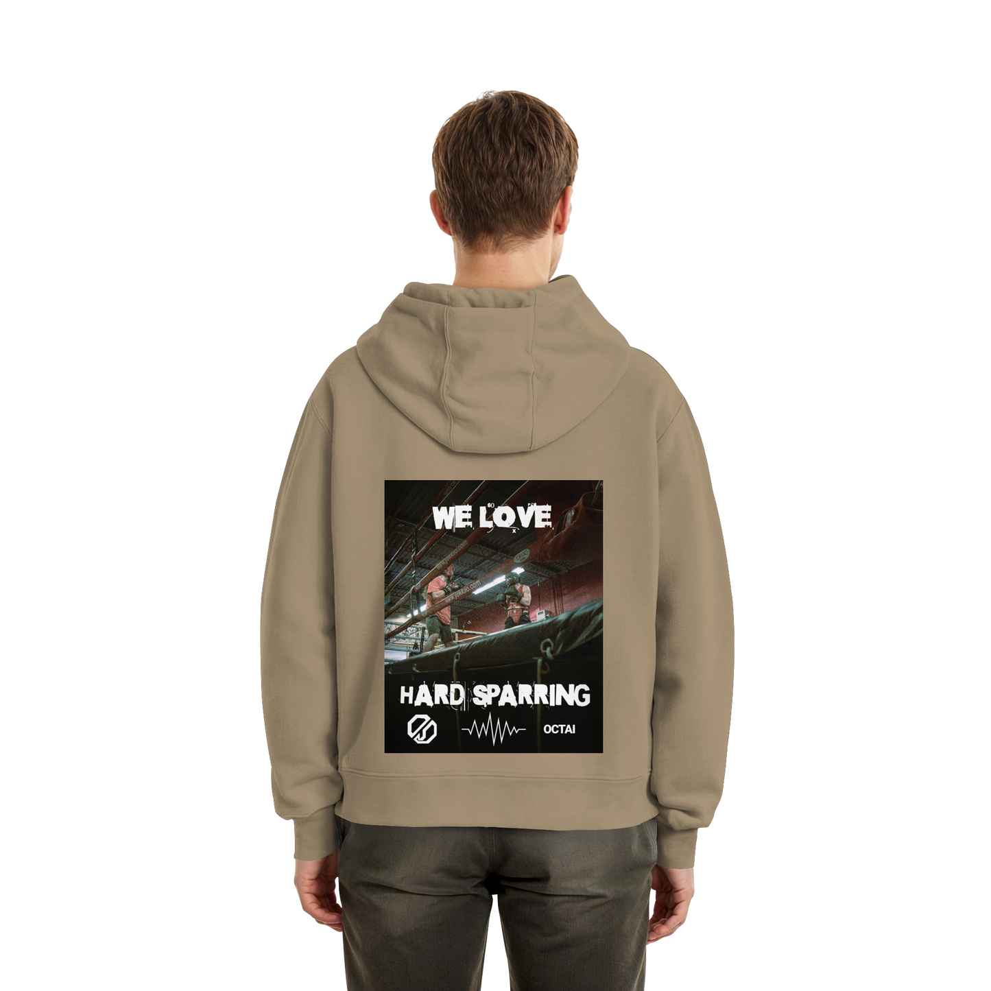 We love Hard Sparring - Zip-Hoodie