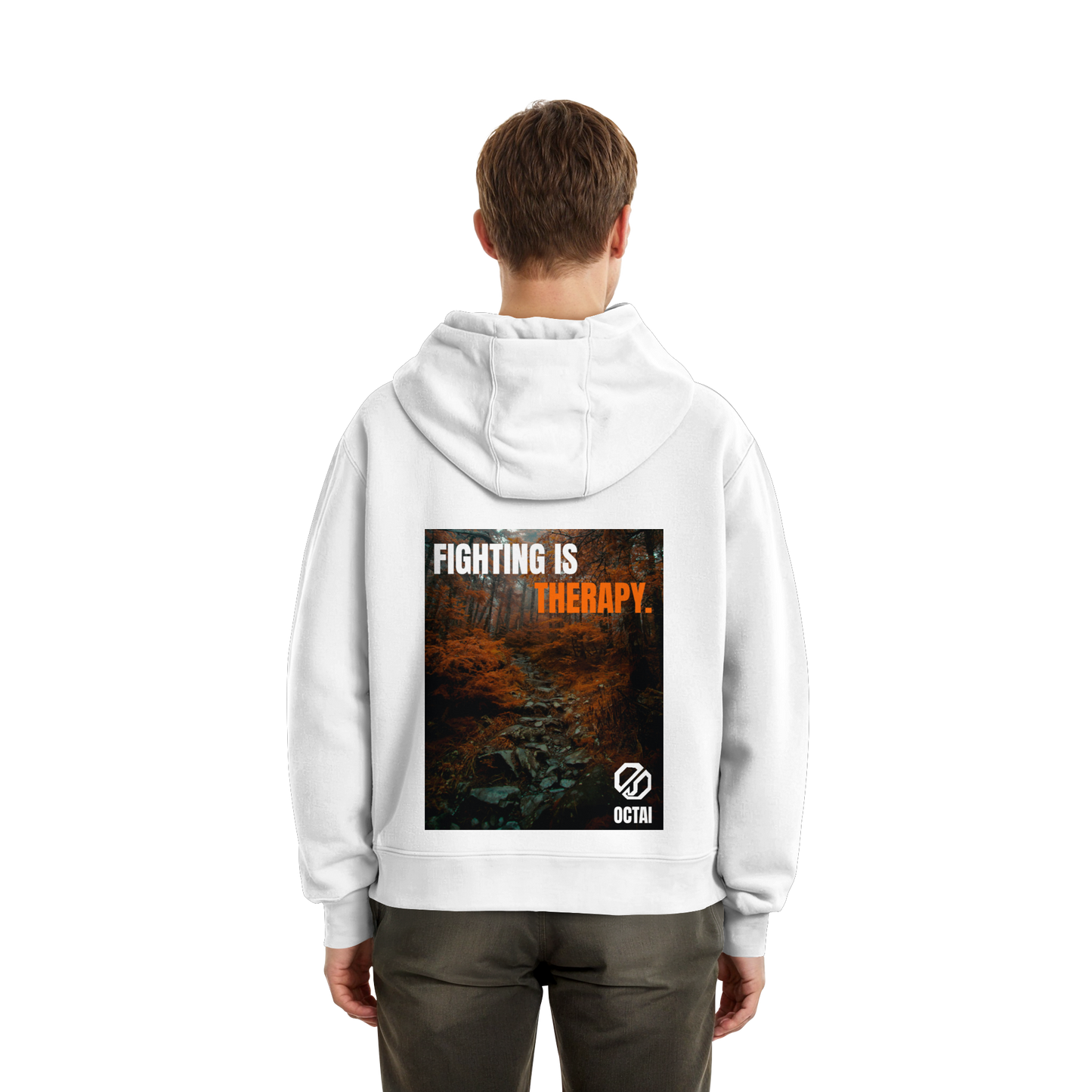 Fighting is Therapy - Zip - Hoodie