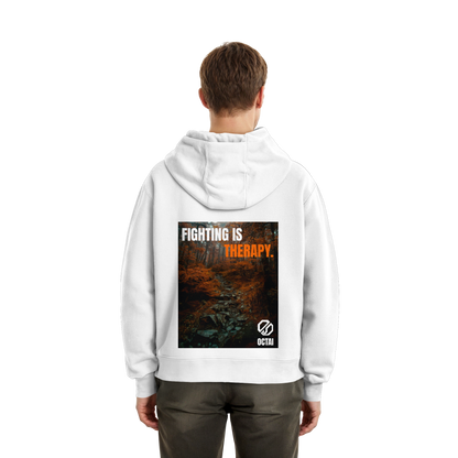 Fighting is Therapy - Zip - Hoodie